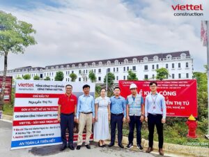 lễ khởi công trình viettel construction nghệ an tại khu đô thị vinh park river