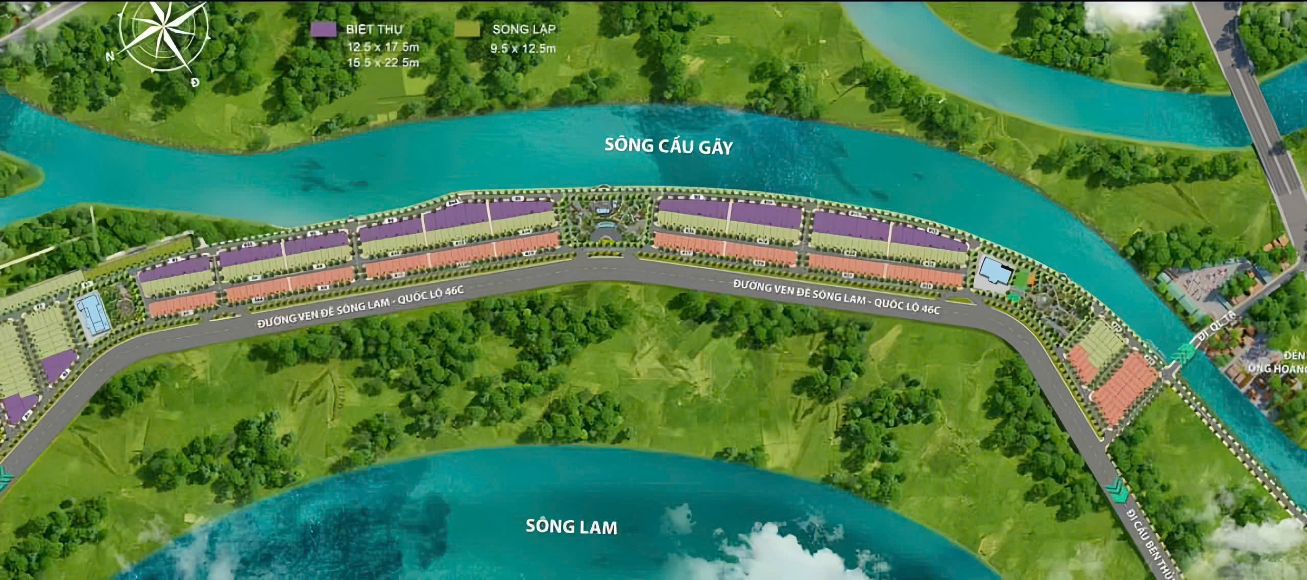 thông tin khu đô thị vinh park river