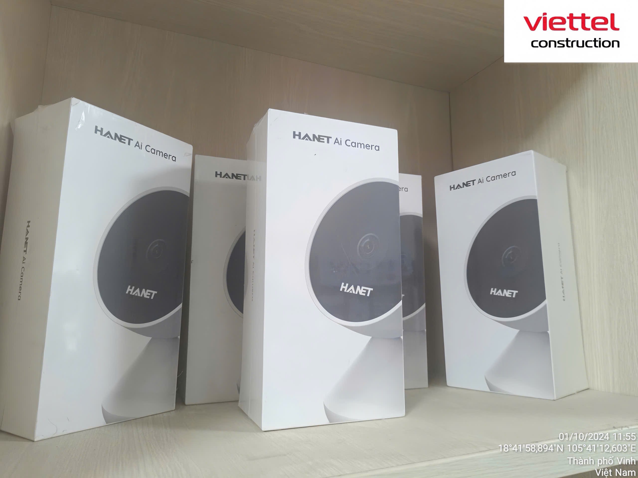 camera điện mặt trời viettel