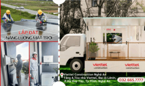 lắp đặt năng lượng mặt trời viettel nghệ an